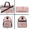 Red Duffel Bag Large Gym Bag Custom Duffel Bag for Women Luggage Bag for Adults Weekender Carry on Duffle Bags Men Football Bags for Equipment view 4