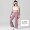 Stelle Girls Flare Leggings with Pockets High Waisted Bootcut Yoga Pants view 4