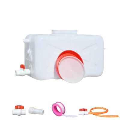 Aimery Portable Drop-proof Large Plastic Water Storage Tanks,Emergency Water Storage Camping & Hiking Water Storage Water Container Multifunctional Water Tank(15L)