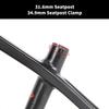 BSFHQS Mountain Bike Hardtail Frame 29er XC Cyclocross Bikes Frame 15/17/19in Carbon Fibre Rigid Frame Disc Brake 12 * 148mm Thru-Axle(Orange,29 * 19") view 4