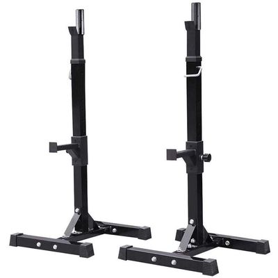 ELUKHT Adjustable Squat Rack Barbell Rack,Max Load 200kg,Bench Press Weight Lifting Bench Stand for Indoor Home Gym Strength Training Support Rack