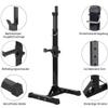ELUKHT Adjustable Squat Rack Barbell Rack,Max Load 200kg,Bench Press Weight Lifting Bench Stand for Indoor Home Gym Strength Training Support Rack view 4