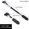 Bike Tire Repair Tool Kit, Bike Repair Tool Kit, Bike Saddle Bag Repair Tool Kits, BicycleSaddle Bag with Tire Pump, 16 in 1 Bike Multitool, BicycleTire Repair Kit for RoadMTB view 4