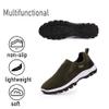 Mens Hiking Mountaineering Shoes Outdoor Breathable Trekking Sneakers Lightweight Comfortable Non-Slip Casual Shoes Green 6.5 US view 4
