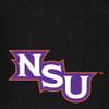 Campus Lab Northwestern State University Primary Logo Women's High Waisted Yoga Leggings for Workout Running Yoga 7/8 Length Pants, Black, X-Large view 3