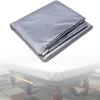 JeeKoudy Billiard/Snooker Pool Table Cover, PVC Waterproof Full Protection, Thickened Pool Table Dust Cover, 7/8/9ft Billiard Snooker Table Strong and Durable Dust Protection Cover,7ft view 1