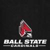 Ball State University Primary Logo Women's High Waisted Yoga Leggings for Workout Running Yoga 7/8 Length Pants, Black, Large view 3