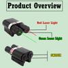 GOTICAL Pack of 2 Tactical Combo Red Laser Sight and Green Laser Sight Tactical Output view 3