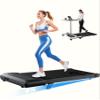 DeerRun Under Desk Treadmill with 6% Manual Incline, Walking Pad Treadmill for Home Office & Small Spaces, 0.63.8 MPH, 2.5 HP, 300 lb Capacity, App & Remote Control view 1