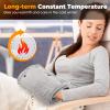Hand Warmers Rechargeable, Small Electric Heated Pad, USB Portable Graphene Handwarmers Pouch, Hand Warmers Suit for Parents, Women, Men view 3