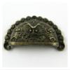 DLAHPJPT 4 Pieces Antique Brass Jewelry Box Handle Dragon Knob 48x23mm view 2