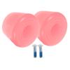 Anneome 1set Roller Skate Toe Stoppers Replacement Pu Brake Pads for Reliable Braking Easy Installation Screws Lightweight Non-Slip Design for Inline and Quad Skates view 1