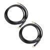 16ft Outboard Hose Kit, HO5116 Rubber Brass Boat Marine Hydraulic Hose Kit Replacement for Teleflex Hydraulic Steering Systems, 4.9m Length view 1