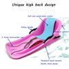 Two-Handle Children's Sledges, Winter Snow Sleds, Two-Person Padded Sledges, Winter Plastic Sled, Thickened Double Sled, Children's Sled, Sledges with Backrests view 4