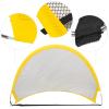 Naroote Portable Soccer Goal, Portable Soccer Goals Soccer Goal Exercise Toy 68cm Iron Pole Cloth Folding Football Gate Soccer Door Outdoor Sports for Young Child for Fun (68cm) view 2