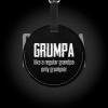Grumpa Like Regular Grandpa Round Luggage Tag 4 PCS view 2