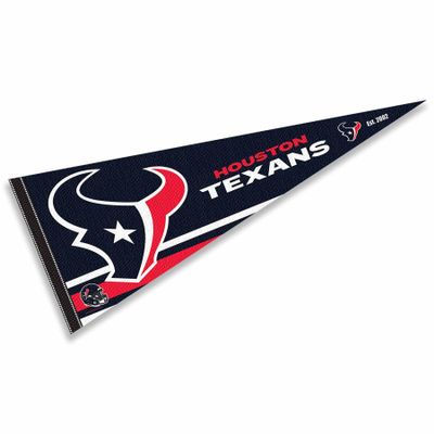 Houston Texans New Logo Pennant Banner Flag