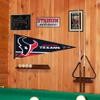 Houston Texans New Logo Pennant Banner Flag view 2