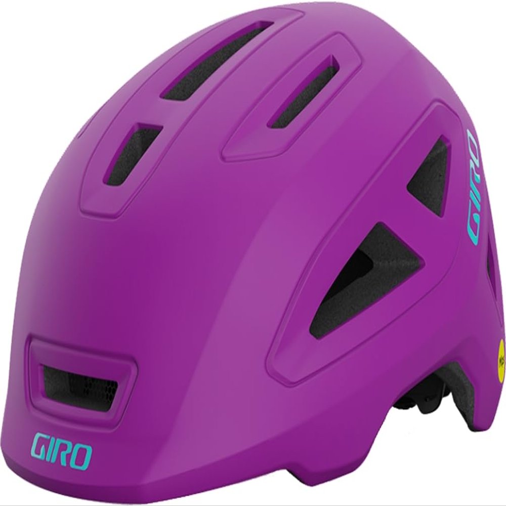 Giro Scamp II Youth Bike Helmet - Matte Purple - Size S (4953 cm)