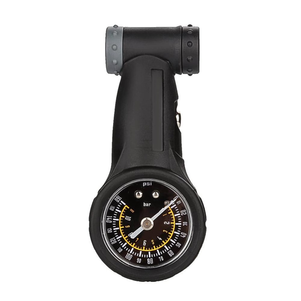 Road Mountain Bike Tire Air Pressure Gauge, PrestaTire Pressure Gauge, 0160 Psi Cycle Repair Tool Cycling Accessory, Tubeless Mountain Bike Pressure Gauge for Bike