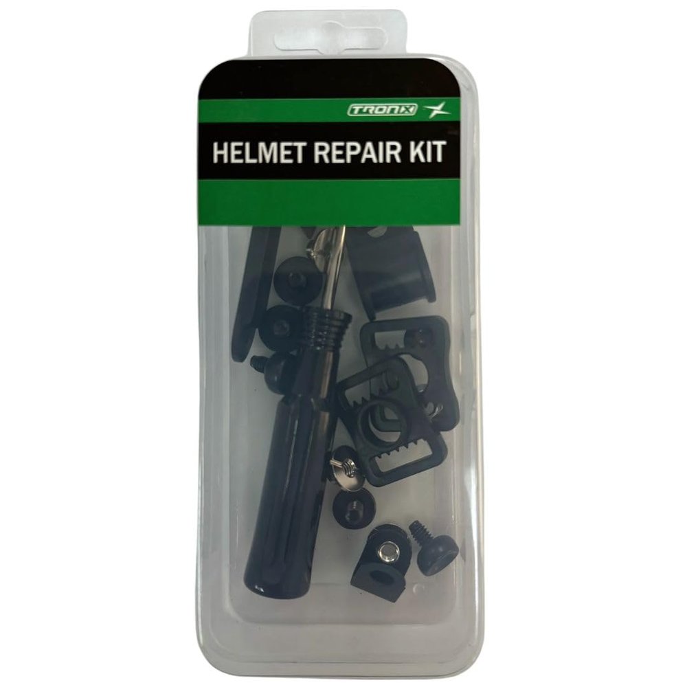 TronX Universal Hockey Helmet Repair Kit - Includes Screwdriver and Travel Case