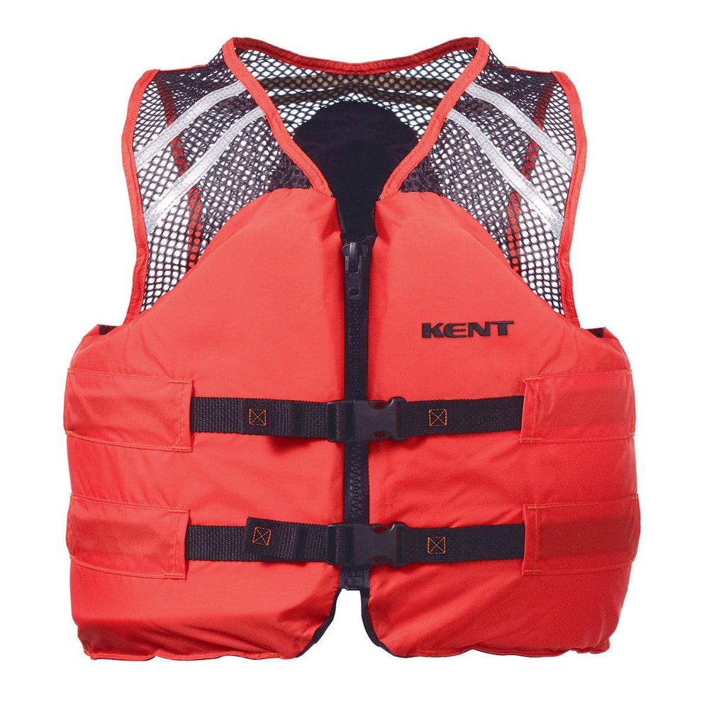 Onyx Kent Mesh Classic Commercial Vest - Orange, XX-Large