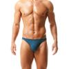 BANGWEAR Profile Briefs Men's Bikini Brief Soft Viscose Rib Bikini Underwear Steel Blue view 2