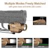 1000 Lumens Pistol Light Green Laser Combo, Aluminum Tactical Weapon Light with Momentary and Strobe Mode, Magnetic USB Rechargeable and Ambidextrous Button, Fits for Picatinny and Compact Rail Mount view 3