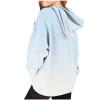 Ayolanni girls hoodies size 8-10 Cute Hoodies for Teen Girls Trendy Preppy Hooded Sweatshirts Oversized Long Sleeve Shirts Gradient Clothes for Girls view 2