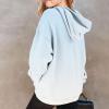 Ayolanni girls hoodies size 8-10 Cute Hoodies for Teen Girls Trendy Preppy Hooded Sweatshirts Oversized Long Sleeve Shirts Gradient Clothes for Girls view 3