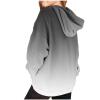 Ayolanni little girls hooded sweatshirts Cute Hoodies for Teen Girls Trendy Preppy Hooded Sweatshirts Oversized Long Sleeve Shirts Gradient Clothes for Girls view 2