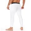 Roadbox 2 Pack Men's Compression Pants Cycling Tights Leggings Workout Bottoms Baselayer for Gym Basketball Running view 2