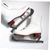 WOONEKY 2pairs Ice Skate Guards Portable Covers for Figure and Hockey Skates Fit for Adults and Boys and Girls for Blades view 4