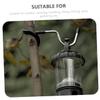 BUTIFULSIC 2pcs Spiral Lamp Hooks for Camping Lights Easy to Install Tree Branch Hangers Heavy Duty Lantern Holders for Outdoor Use view 2