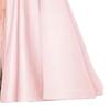 Women's Split Hem Elegant Maxi Dress Sleeveless Slim Fit Cocktail Party Dress One Shoulder Solid Satin Dresses (Pink,Large) view 4