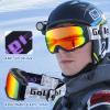 GoLight OTG Ski Goggles for Youth, Teen & Small-Face Adult  REVO Spherical Lens with Anti-Fog Coating, UV400 Protection, Flexible TPU Frame, Non-Slip Adjustable Strap for Skiing & Snowboarding view 4