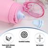2pcs Bite Valve Replacement for Ello Cooper 22/32oz Stainless Steel Water Bottle, Bottle Mouthpiece BPA Free Mouth Piece Silicone Cap Lid Spout for Ello Cooper 18/22/32/40oz Accessories Parts(Blue) view 3