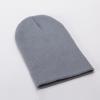 2024 Men's Hats & Caps Autumn and Winter Couple Simple Pullover Hat (White, One Size) Knitted Beanie Hats with Earflap Deals 2024 view 2