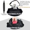 Heated Hand Muff USB Heating Hand Warmer Pouch Portable Hunter Winter Gloves with 3 Heating Levels Heated Waist Pouch (No Power Bank), for Outdoor Sports, Photography, Golf, Football view 2