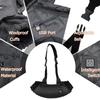 Heated Hand Muff USB Heating Hand Warmer Pouch Portable Hunter Winter Gloves with 3 Heating Levels Heated Waist Pouch (No Power Bank), for Outdoor Sports, Photography, Golf, Football view 3