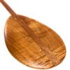 Tikimaster Premium Curly Koa Paddle 48 inch Steersman - Made in Hawaii | #koa7462 view 1