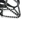 Outdoor Snow Antiskid Spikes Grips, Ice Snow Grips Over Shoe Boot Traction Cleat Spikes Anti Slip Footwear for Snow Mountain Climbing Ice Traction view 2