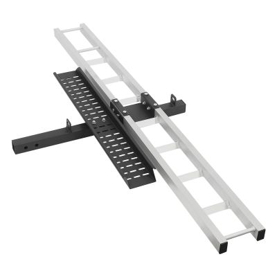 banborba 500LBS Motorcycle Hitch Carrier, Motorcycle Carrier Hitch Mount, Dirt Bike Hitch Carrier with Straps, Aluminum Hitch Carrier for Dirt Bikes, Motorcycle Bracket