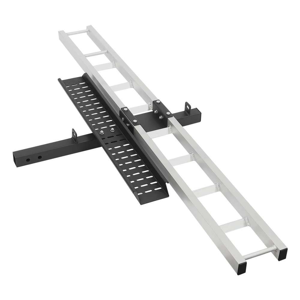 banborba 500LBS Motorcycle Hitch Carrier, Motorcycle Carrier Hitch Mount, Dirt Bike Hitch Carrier with Straps, Aluminum Hitch Carrier for Dirt Bikes, Motorcycle Bracket