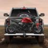 banborba 500LBS Motorcycle Hitch Carrier, Motorcycle Carrier Hitch Mount, Dirt Bike Hitch Carrier with Straps, Aluminum Hitch Carrier for Dirt Bikes, Motorcycle Bracket view 2