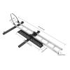 banborba Motorcycle Hitch Carrier, 400LBS Motorcycle Carrier Hitch Mount, Hitch-Mounted Dirt Bike Rack, Lightweight Premium Aluminum Dirt Bike Hitch Carrier with Straps and Tire Limiter view 4