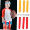 WOONEKY 1set Football Waist Flag Adjustable Game Belt for Youth Adults Includes Belts Flags for Training Scrimmages and Outdoor Fun view 3