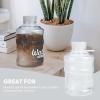 Garneck Large Reusable Gallon Water Bottle with Handle - 500ml Motivational Water Jug for Camping - Outdoor Sports Travel and Container for Hydration view 3
