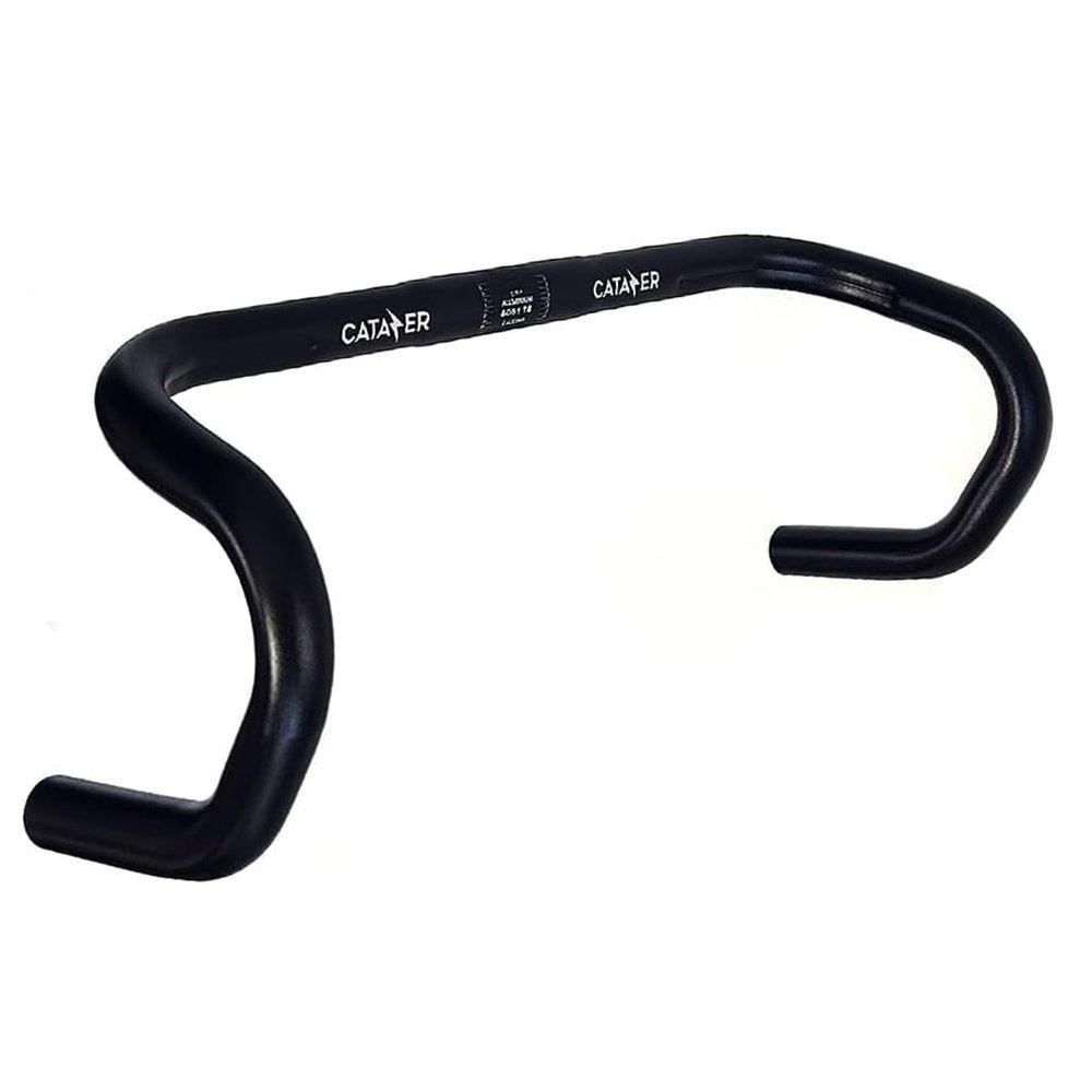 Aero Road Bicycle Handlebars CATAZER Aluminum Alloy 25.4mmx420mm Bike Drop Bent Handlebar