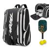 TILDOSAC Versatile Pickleball Backpack For Sport, Large Paddles Duffle Bag With Shoes Compartment For Travel White view 1
